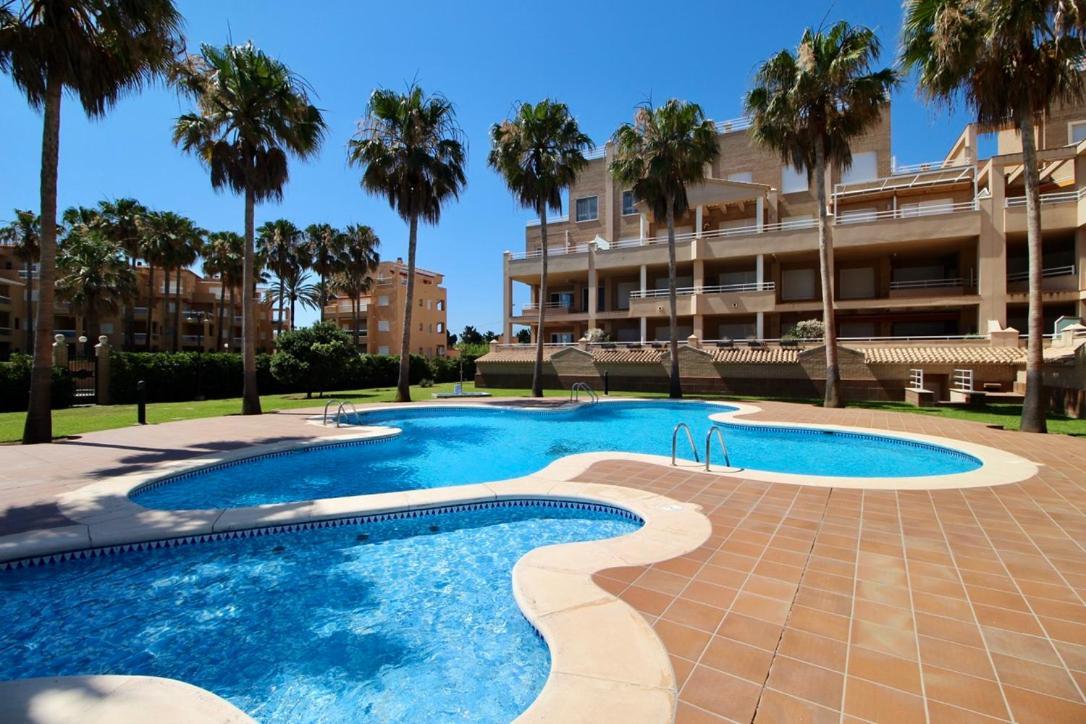 Апартаменты Atico Con Piscina Privada En Primera Linea Дения Экстерьер фото
